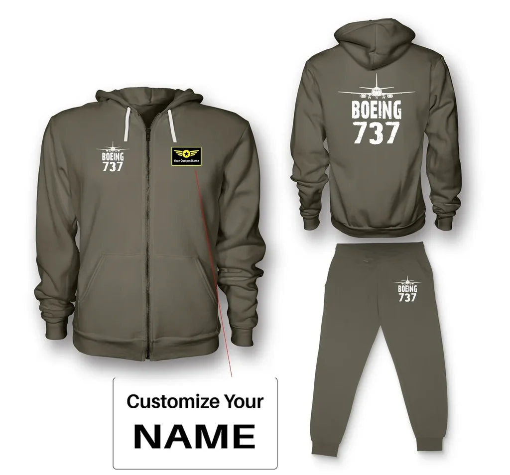 Customisable Boeing 737 Hoodie - view 9