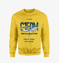 Thumbnail for Cessna 150M design on yellow sweatshirt