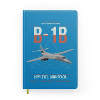 Thumbnail for B-1B Lancer design on turquoise notebook