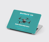 Thumbnail for DJI Matrice 30 design on turquoise MacBook case