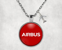 Thumbnail for Airbus & Text Necklace - view 9