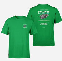 Thumbnail for CATALYST design on green t shirt