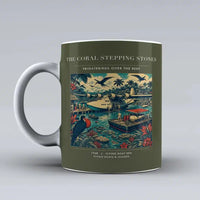 Thumbnail for VINTAGE G4060 - The Coral Stepping Stones - Ceramic Mug design on greenarmy