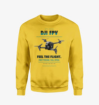 Thumbnail for DJI FPV design on yellow sweatshirt