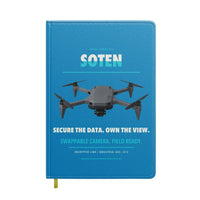 Thumbnail for ACSL SOTEN design on turquoise notebook