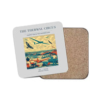 Thumbnail for The Thermal Circus - Designed Coasters design on light gray 1-piece