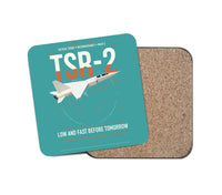 Thumbnail for BAC TSR-2 design on turquoise 1 piece coaster