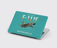 Thumbnail for F-111F Aardvark design on turquoise MacBook case
