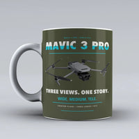 Thumbnail for Mavic 3 Pro Mug design on green army dji
