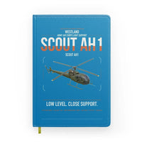 Thumbnail for Westland Scout AH1 design on turquoise notebook