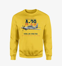 Thumbnail for A-29 Super Tucano Light Attack design on yellow sweatshirt
