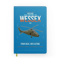 Thumbnail for Westland Wessex HU5 design on turquoise notebook