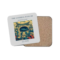 Thumbnail for The Sandbag Hangar - Designed Coasters design on light gray 1-piece
