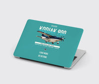 Thumbnail for Daher Kodiak 900 design on turquoise MacBook case