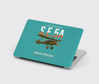 Thumbnail for Royal Aircraft Factory S.E.5a design on turquoise MacBook case