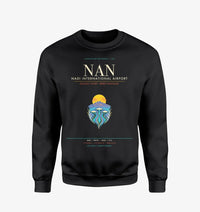Thumbnail for Nadi International Airport NAN Sweatshirt - Black
