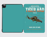 Thumbnail for Airbus Helicopters Tiger HAD design on turquoise ipad tablet case