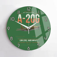 Thumbnail for A-20G Havoc design on green no frame wall clock