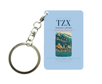Thumbnail for Trabzon Airport TZX Key Chain design on light blue key chain