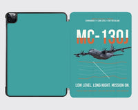 Thumbnail for MC-130J COMMANDO II design on turquoise ipad tablet case