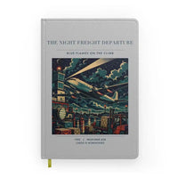 Thumbnail for VINTAGE G4248 - The Night Freight Departure - Designed Notebooks design on lightgray