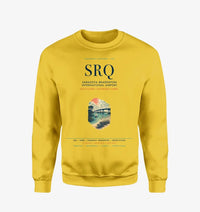 Thumbnail for Sarasota Bradenton International Airport (SRQ) design on yellow sweatshirt