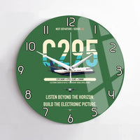 Thumbnail for Airbus C295 SIGINT design on green no frame wall clock