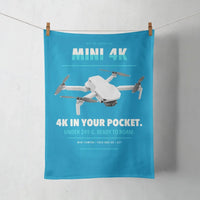 Thumbnail for DJI Mini 4K design on turquoise towel