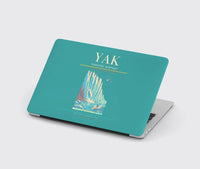 Thumbnail for Yakutat Airport (YAK) design on turquoise MacBook case