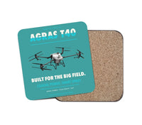 Thumbnail for DJI Agras T40 design on turquoise 1 piece coaster