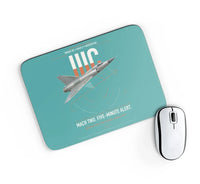 Thumbnail for Dassault Mirage IIIC design on turquoise rectangle mouse pad