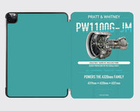 Thumbnail for PW1100G-JM design on turquoise ipad tablet case