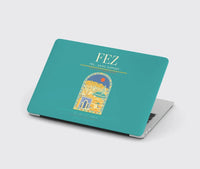 Thumbnail for Fes (FEZ) design on turquoise MacBook case