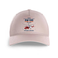 Thumbnail for Leonardo AW189 design on pink printed hat