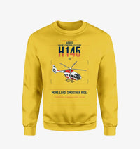 Thumbnail for Airbus H145 D3 design on yellow sweatshirt