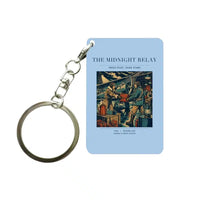 Thumbnail for VINTAGE G4149 - The Midnight Relay - Designed Key Chain design on lightblue