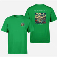 Thumbnail for VINTAGE G4061 - The Monsoon Run - Double-Side T-Shirt design on green double side t shirt