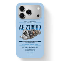 Thumbnail for AE 2100D3 Case design on light blue iphone case