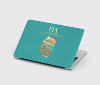 Thumbnail for Pico Airport (PIX) design on turquoise MacBook case