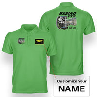 Thumbnail for Customisable Boeing 777 Polo Shirt - view 9