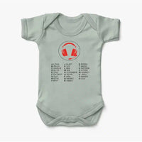 Thumbnail for Aviation Alphabet Baby Bodysuit - view 9