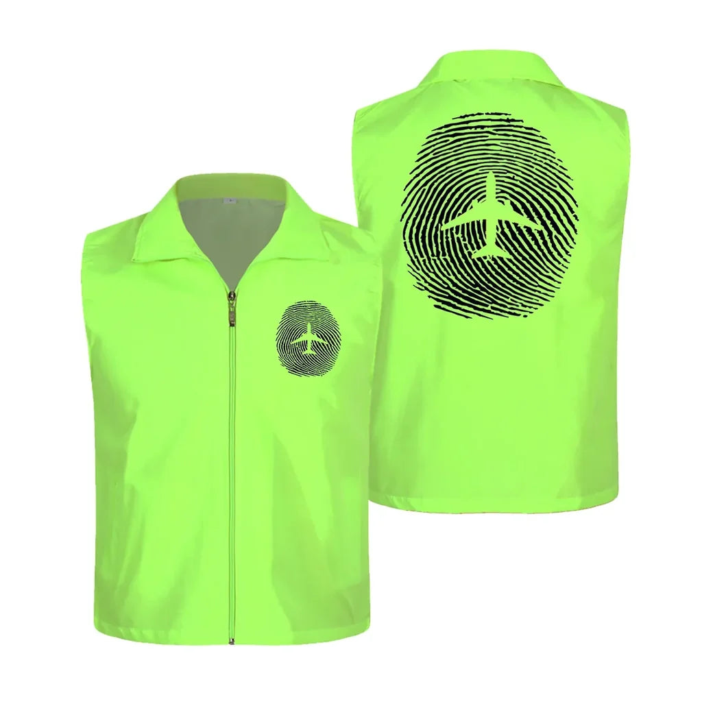 Aviation Finger Print Vest - view 9