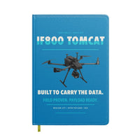 Thumbnail for Inspired Flight IF800 Tomcat design on turquoise notebook