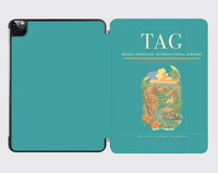Thumbnail for Bohol-Panglao International Airport (TAG) design on turquoise ipad tablet case