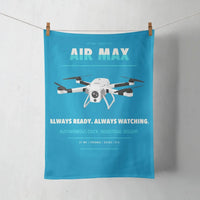Thumbnail for Percepto Air Max design on turquoise towel