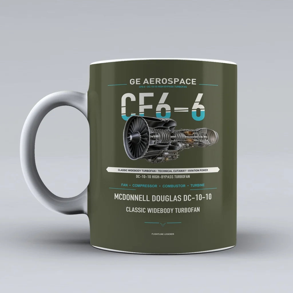 Mug design on green army cf6 6