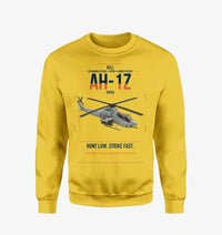 Thumbnail for Bell AH-1Z Viper design on yellow sweatshirt