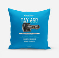 Thumbnail for TAY 650 design on turquoise pillow