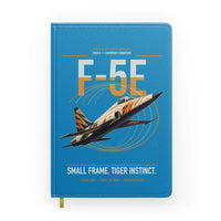 Thumbnail for F-5E Tiger II design on turquoise notebook