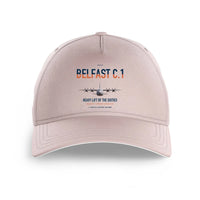 Thumbnail for Short Belfast C.1 design on pink printed hat